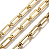 Ion Plating(IP) 304 Stainless Steel Rectangle Link Chains CHS-S012-26G-B-1