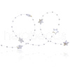 Handmade ABS Plastic Beaded Chains X-CHC-CJC0001-08A-7