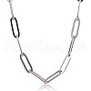 304 Stainless Steel Paperclip Chains CHS-CJ0001-02P-7