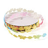 20 Yards Malan Flower and Butterfly Polyester Lace Trim OCOR-TAC0016-18H-8