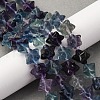 Natural Fluorite Beads Strands G-NH0063-01-1
