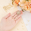 GOMAKERER 40Pcs 2 Style Brass Beads KK-GO0001-03-3