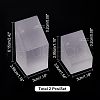 Acrylic Earring Display Frame EDIS-WH0006-22-5