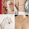  20Pcs 5 Colors Alloy Enamel Pendants ENAM-TA0001-81-7