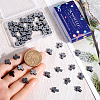 SUNNYCLUE 60Pcs Non-magnetic Synthetic Hematite Beads G-SC0003-02-3