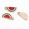 Alloy Enamel Pendants X-PALLOY-N0118-253-2