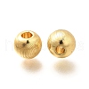 Brass Beads KK-M312-06G-1