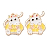 Halloween Alloy Enamel Pendants ENAM-Z022-02C-1