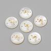 Freshwater Shell Links connectors SHEL-Q009-G-2