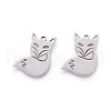 Non-Tarnish 201 Stainless Steel Pendants STAS-F231-035P-1