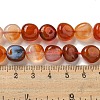 Natural Brazil Red Agate Beads Strands G-L599-A01-02-5