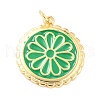 Real 18K Gold Plated Brass Pendants KK-L206-013G-06-2