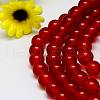 Natural Malaysia Jade Bead Strands G-M099-8mm-04-1
