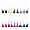 Spritewelry 27Pcs 9 Colors Polyester Tassel Big Pendants FIND-SW0001-14-1