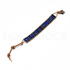 Cowhide Leather Cord Bracelets BJEW-R309-01B-11-3