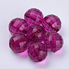 Transparent Acrylic Beads X-TACR-Q254-8mm-V65-1