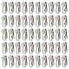ARRICRAFT 50Pcs 304 Stainless Steel Clip-on Earring Findings STAS-AR0002-43-1