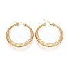 304 Stainless Steel Hoop Earrings EJEW-F203-16G-B-2