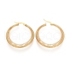 304 Stainless Steel Hoop Earrings EJEW-F203-16G-B-2