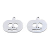 Non-Tarnish 201 Stainless Steel Pendants STAS-N098-091P-3