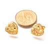 304 Stainless Steel Stud Earrings EJEW-R012-06G-3