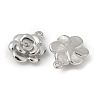 304 Stainless Steel Pendants STAS-L022-532P-2