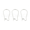 304 Stainless Steel Hoop Earring Findings STAS-P223-01S-01-1