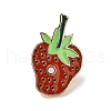 Cartoon Fruit Alloy Enamel Pins Brooches for Backpack Clothes JEWB-S028-10B-1