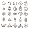  50Pcs 25 Styles Alloy Rhinestone Charms FIND-TA0002-94-1