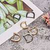 Alloy D-Ring Shackles Clasps PALLOY-PH0005-86-7