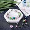  Tibetan Style Alloy European Large Hole Beads MPDL-NB0001-03AS-2