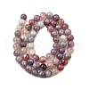 Natural Purple Red Tourmaline  Beads Strands G-N327-02A-01-4
