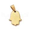 PVD Vacuum Plating 201 Stainless Steel Pendants STAS-K250-13-2