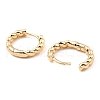 Brass Hoop Earrings EJEW-I289-51B-KCG-2