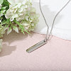 CHGCRAFT 6Pcs 304 Stainless Steel Pendant Necklace NJEW-CA0001-20P-8