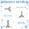 HOBBIESAY 100Pcs Tibetan Style Alloy Pendants FIND-HY0003-83-5