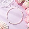 Natural Cultured Freshwater Pearl Rice Beaded Necklaces for Women NJEW-JN05337-02-1