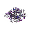 Glass Flat Back Rhinestone X-RGLA-C002-SS16-277-1