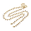 Brass Cable Chain Necklace Making KK-K337-12G-12-1