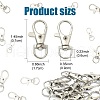 Alloy Swivel Lobster Claw Clasps FIND-YW0004-26C-3