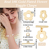 Beebeecraft 10Pcs Brass Toggle Clasps KK-BBC0013-28-2