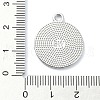 Rack Plating Alloy Enamel Pendants ENAM-Z016-05P-03-3