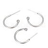 Tarnish Resistant 304 Stainless Steel Earring Hooks STAS-K211-01P-A-1