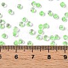 8/0 Inside Colours Transparent Glass Seed Beads X1-SEED-T007-06D-4