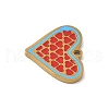 304 Stainless Steel Enamel Charms STAS-P388-19H-G-2