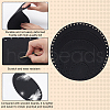   10 Sets 5 Style Flat Round Felt Fabric DIY-PH0009-24A-4