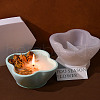 Flower DIY Candle Holder Silicone Molds PW-WG31CF7-01-4