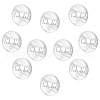  10Pcs Natural White Shell Connector Charms SSHEL-NB0001-37-1
