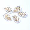 Transparent Glass Pendants GLAA-H016-08H-9-2