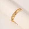 Elegant Middle Eastern Style Iron Textured Twisted Chain Anklets for Women PT6603-3